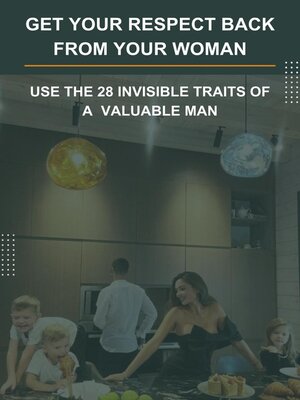 cover image of Get Your Respect Back From YOUR Woman. USE the 28 invisible traits of a  VALUABLE MAN.